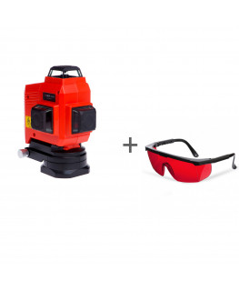 Нивелир лазерный ADA TopLiner 3x360 + очки лазерные ADA Laser Glasses в подарок!